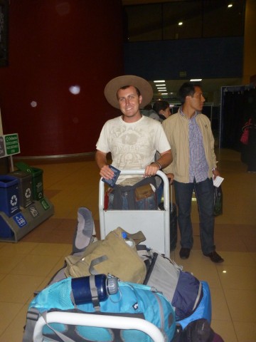 bags at cusco airport