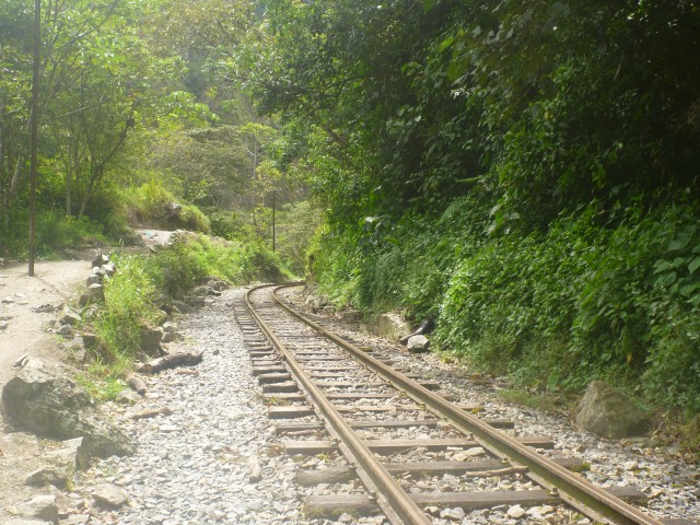 Machu Pichu train line