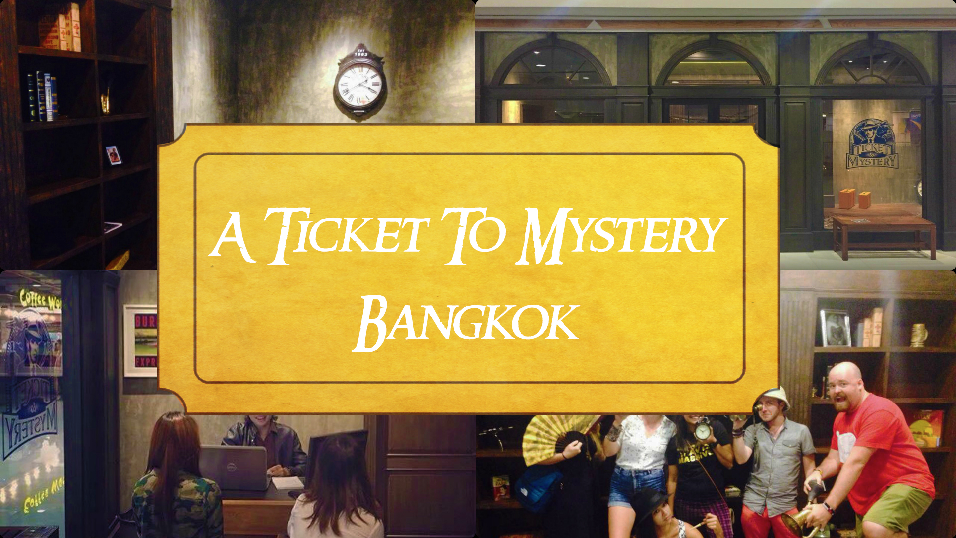 Ticket To Mystery Bangkok Header