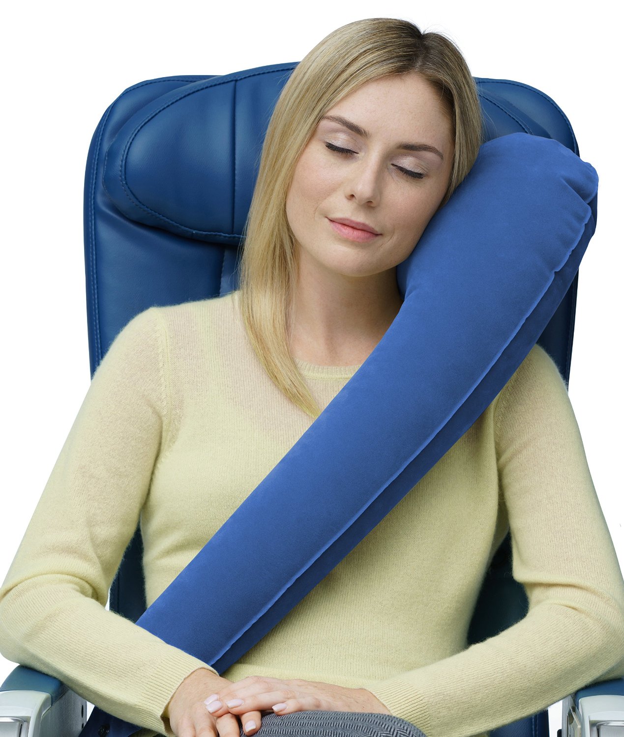 TravelRest Ultimate Inflatable Travel Pillow - Best Travel Pillow